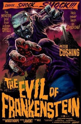 The Evil of Frankenstein (1964) DVD
