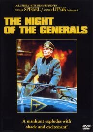 The Night of the Generals (1967) DVD — Widescreen