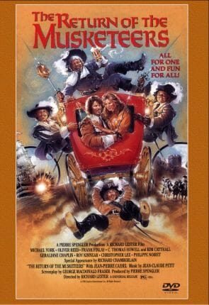 The Return of the Musketeers (1989) DVD