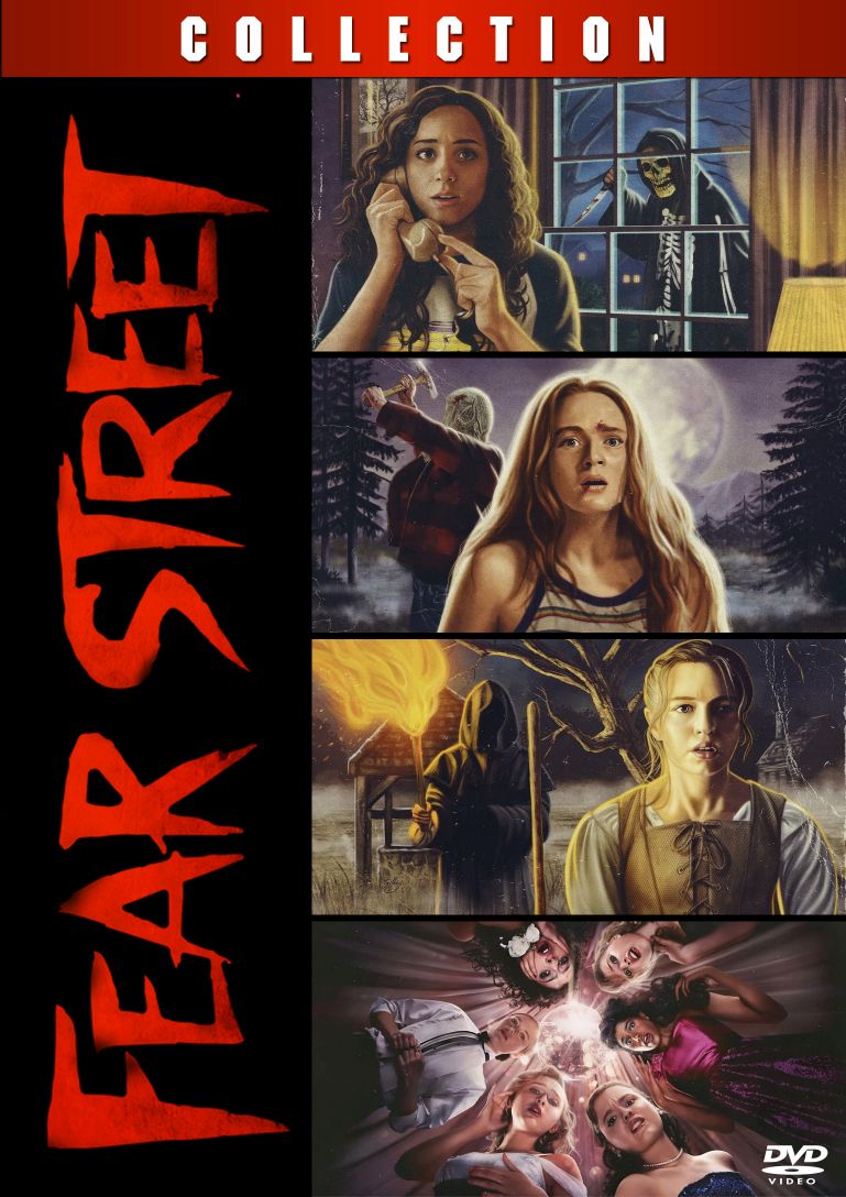 Fear Street DVD Horror Collection | 2025 Slasher Movie Dvd| Fear Street 4 DVD Set | Thriller and Suspense Classic