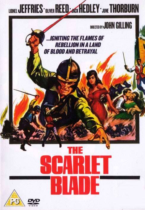 The Scarlet Blade (1963) DVD — The Crimson Blade
