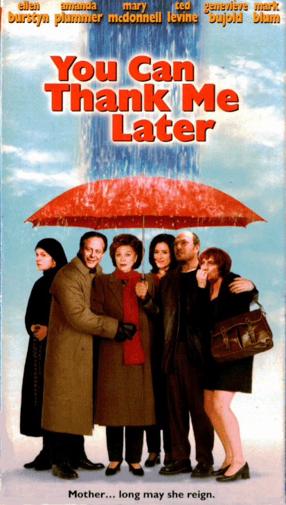 You Can Thank Me Later (1998) DVD