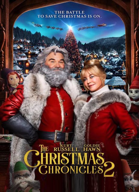 The Christmas Chronicles 2 DVD | Holiday Family Movie Night | Christmas Adventure DVD | Festive Santa Film DVD | Holiday Spirit Dvd Gift