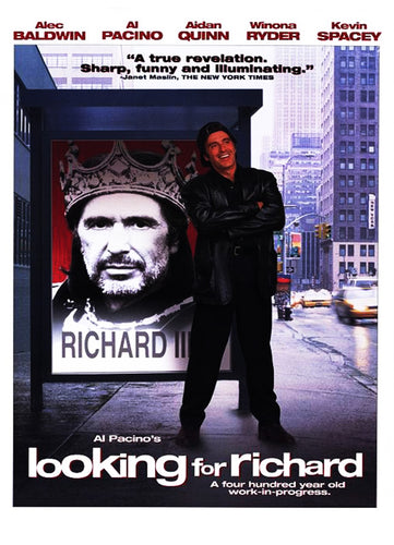 Looking for Richard (1996) DVD | Retro and Classic Flixs