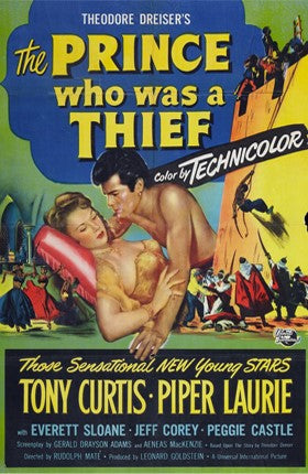 the prince who was a thief (1951) dvd
