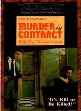 Murder by Contract (1958) DVD